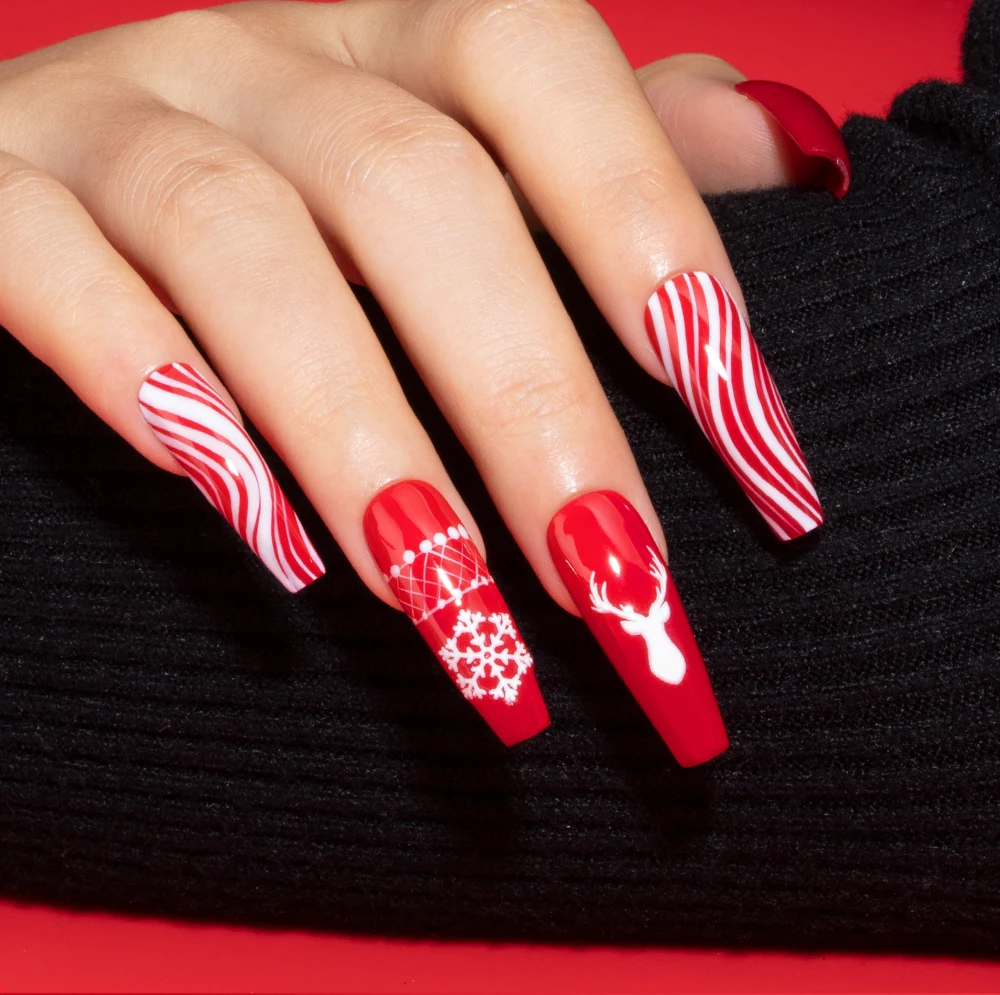 YOKEFELLOW 10ML Gel Nail Polish Sparkle Red Gel Polish Soak Off UV LED Gel Varnish 122 Colors Nail Art Manicure Gifts for Women