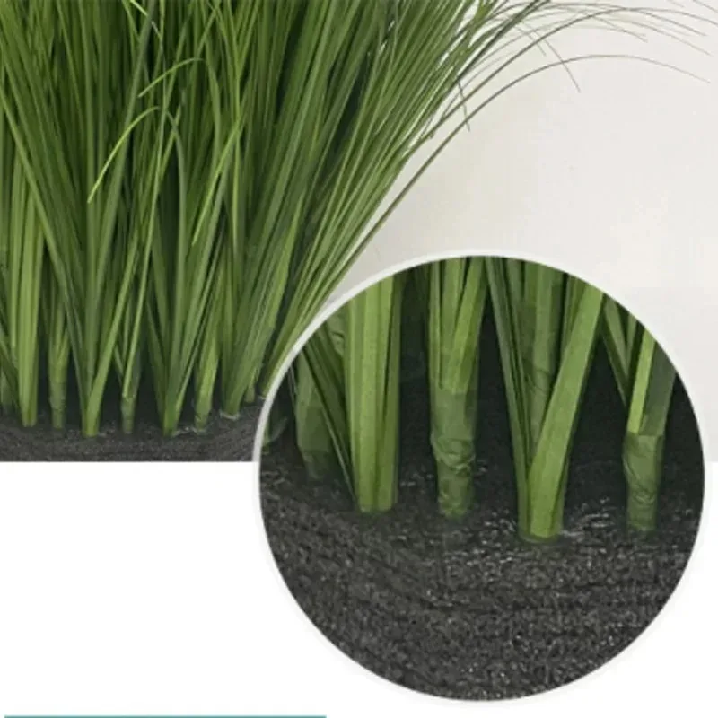 Fake Plant Simulated Onion Grass Diy Pseudograss Garden Decoration Plant Pot Fairy Garden Miniatures Home Decoration