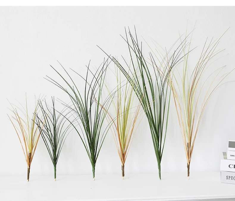 Fake Plant Simulated Onion Grass Diy Pseudograss Garden Decoration Plant Pot Fairy Garden Miniatures Home Decoration