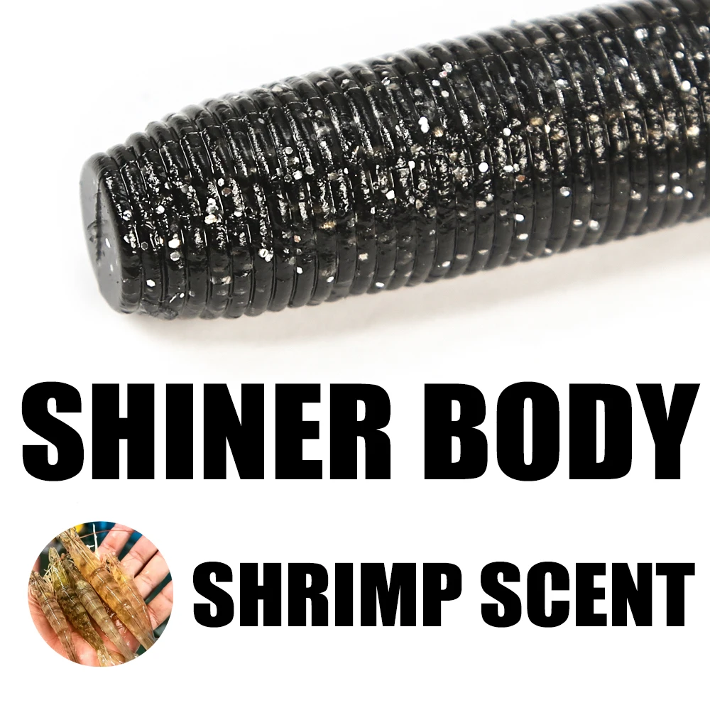 PEAK 90mm Rock Viber Shad Rock Shiner Sea Soft Baits Pesca Artificial Silicone Isca Fishing Lures