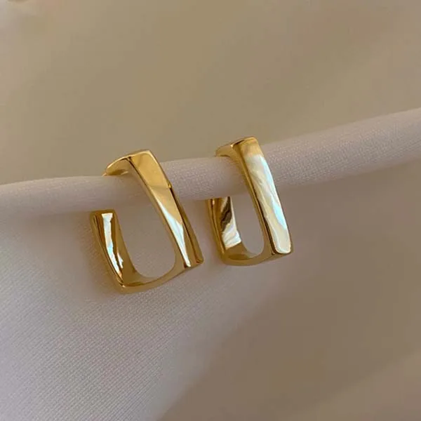 Retro Metallic Gold Color Multiple Small Circle Pendant Earrings 2022 New Jewelry Fashion Wedding Party Earrings For Woman