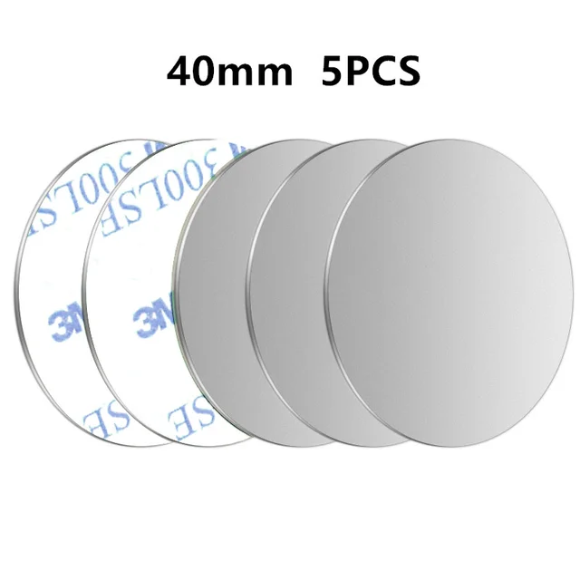 5/10PCS Magnetic Metal Plate For Car Phone Holder Universal Iron Sheet Disk Sticker Mount Mobile Phone Magnet Stand For iPhone