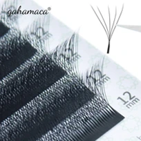 GAHAMACA Acrylic Lashes Holder Pad Individual Eyelash Tablet Palette Eyelash Pad Lash Extension Glue Pallet Holder Card