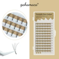 GAHAMACA Acrylic Lashes Holder Pad Individual Eyelash Tablet Palette Eyelash Pad Lash Extension Glue Pallet Holder Card