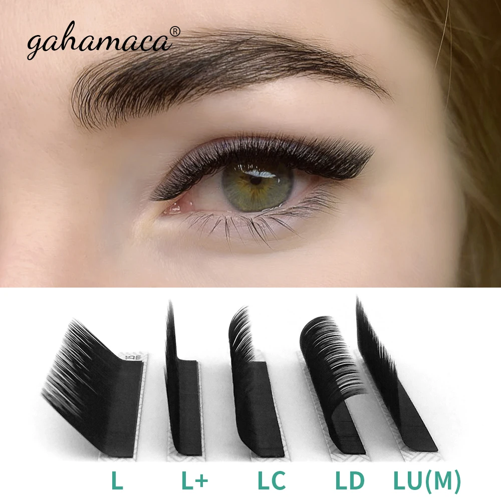GAHAMACA Acrylic Lashes Holder Pad Individual Eyelash Tablet Palette Eyelash Pad Lash Extension Glue Pallet Holder Card