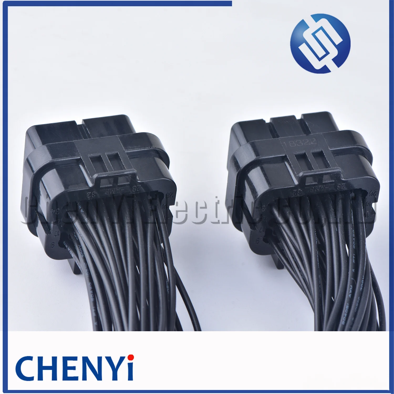 34 Pin Female or male Auto ECU Connector PCB Harness Plug With 30cm or 200cm Wires 4-1437290-1 2389578-1 2389578-2 4-1437290-0