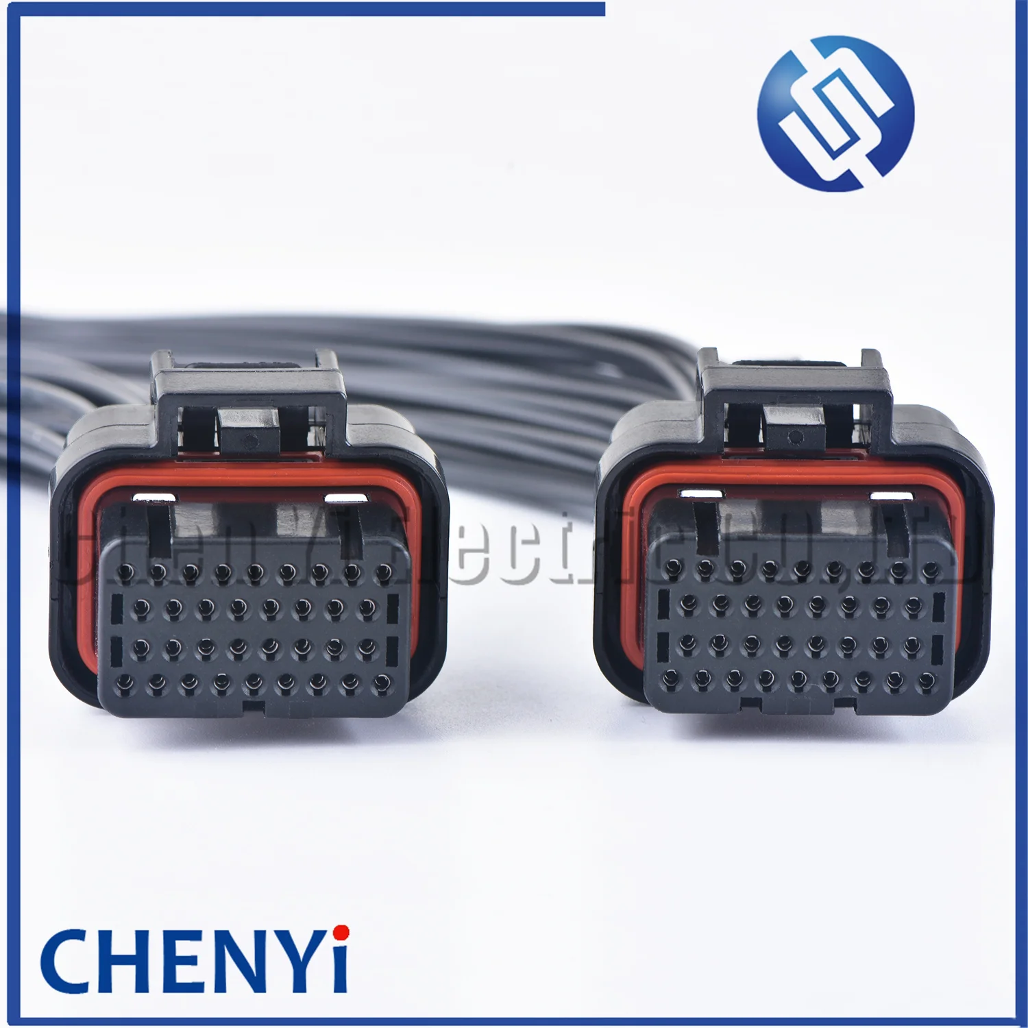 34 Pin Female or male Auto ECU Connector PCB Harness Plug With 30cm or 200cm Wires 4-1437290-1 2389578-1 2389578-2 4-1437290-0