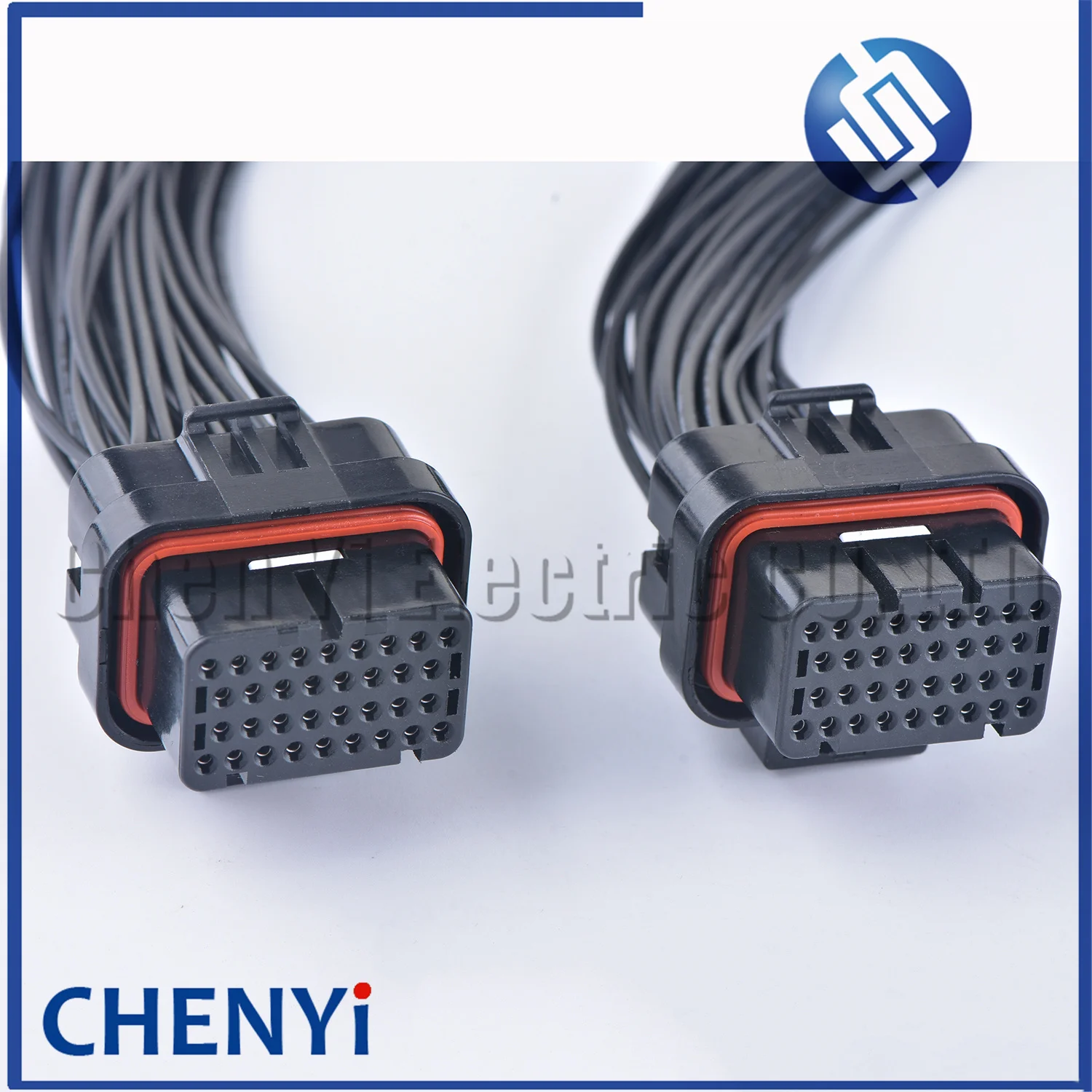 34 Pin Female or male Auto ECU Connector PCB Harness Plug With 30cm or 200cm Wires 4-1437290-1 2389578-1 2389578-2 4-1437290-0
