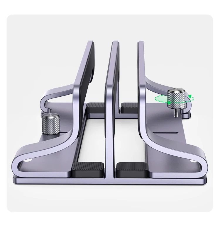 UGREEN Vertical Laptop Stand Holder Foldable Aluminum Notebook Stand Laptop Tablet Stand Support For Macbook Air Pro PC 17 inch