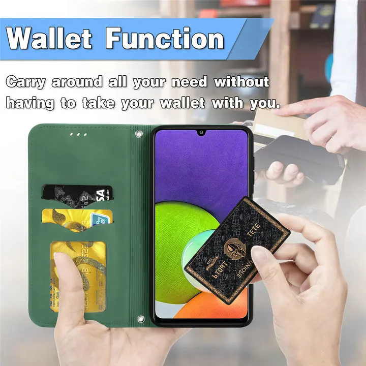 Strong Magnetic Leather Case For Motorola Moto G85 G75 G15 G05 G55 G54 G84 Edge 50 Neo 40 Pro Wallet Cards Solt Flip Book Cover