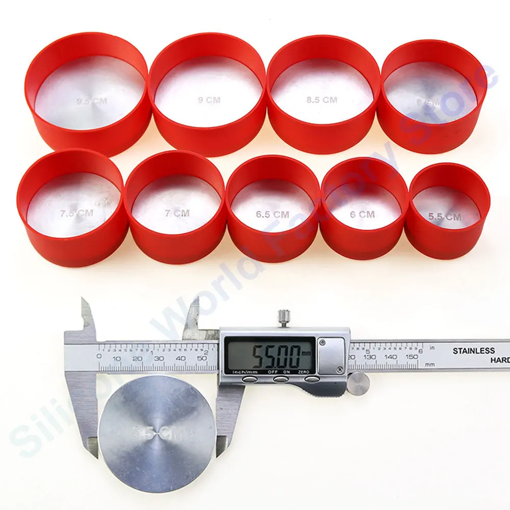 17 Colors 5.5CM Silicone Cup Bottom Cover 55MM Bottle Cover Cup Heat Insulation Bottom Cover Anti Slip Bottle Sleeve Sheath