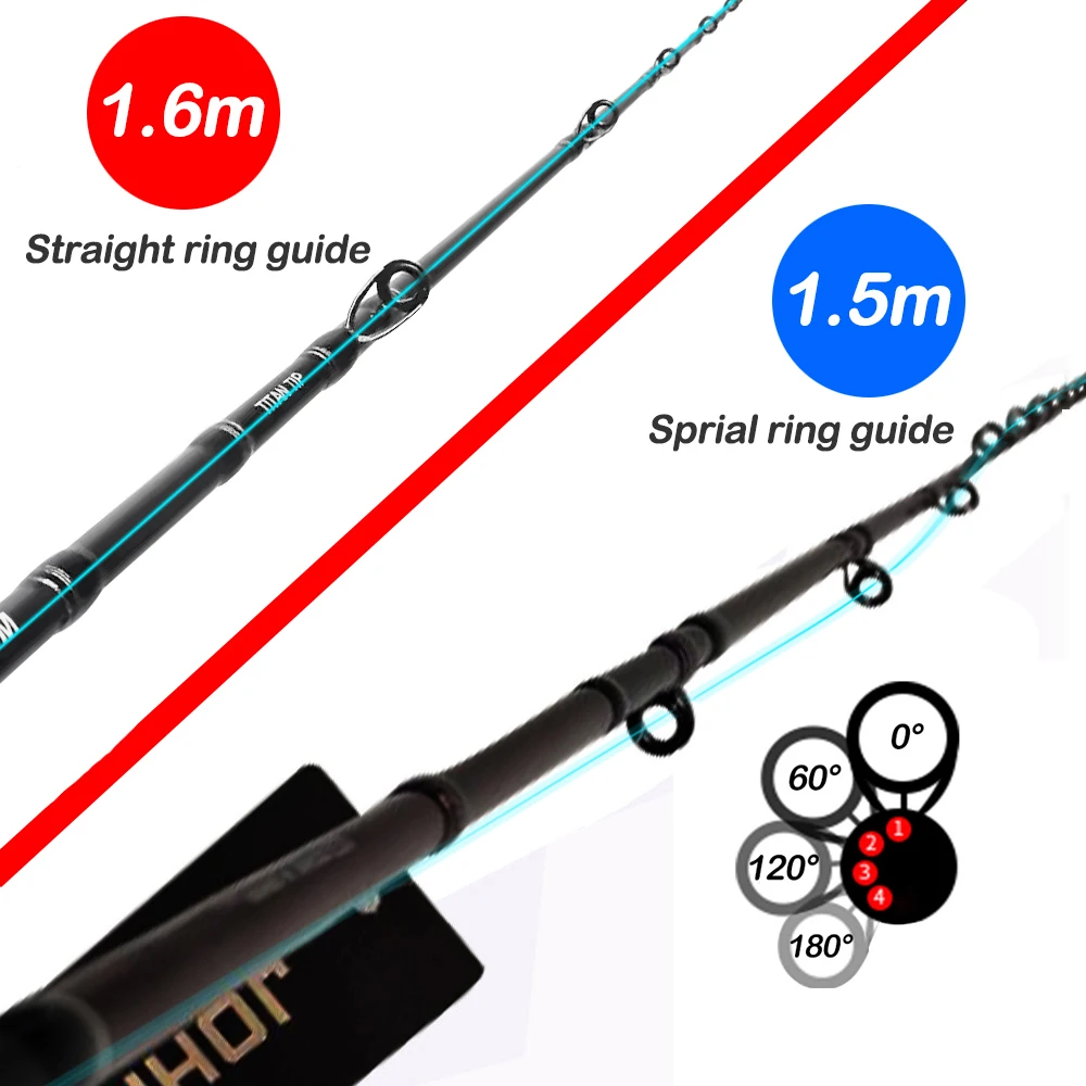 Cuttlefish Fishing Super Light 160cm Casting Tianium Tip 9:1 Action PE 0.6-1.2 Fishing Rod Squid Boat Fishing webfooted octopus