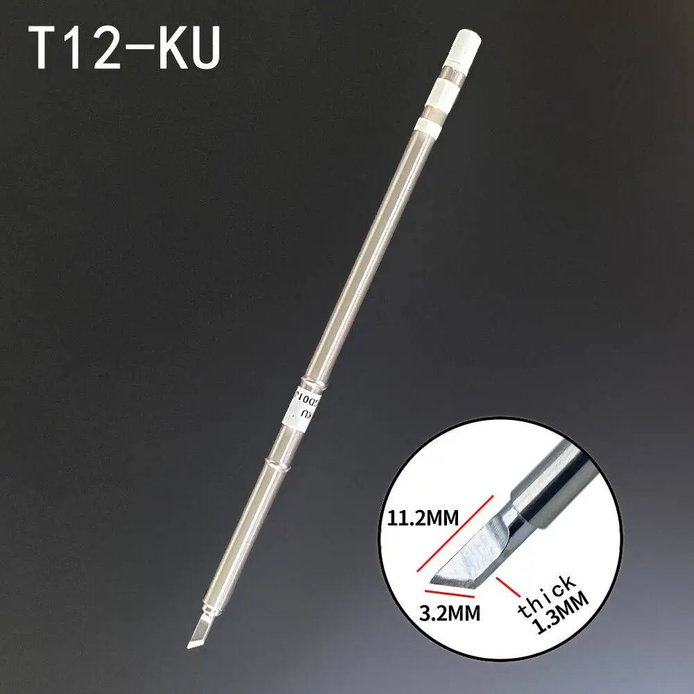 Lefavor T12 Series Soldering Tips for Soldering Welding Iron FX951 FX-952 Soldering Station High Quality