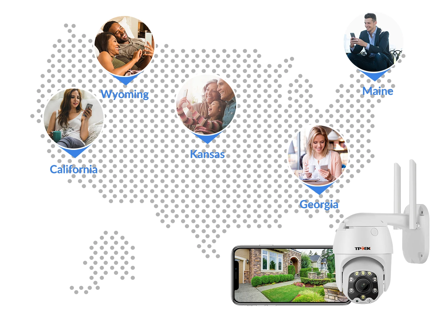 Wifi PTZ IP Camera 5MP 5X Optical Zoom Wi-Fi Security Outdoor CCTV Surveillance Speed Dome Video Camara Color Night Camhi Cam