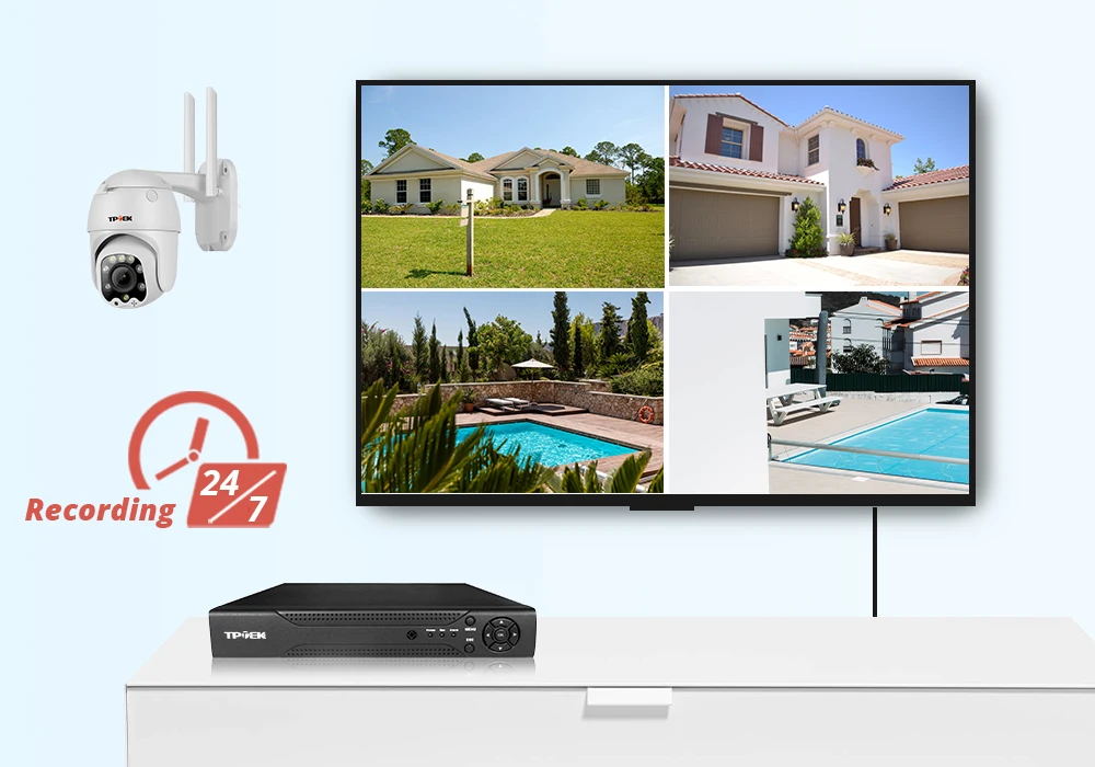 Wifi PTZ IP Camera 5MP 5X Optical Zoom Wi-Fi Security Outdoor CCTV Surveillance Speed Dome Video Camara Color Night Camhi Cam