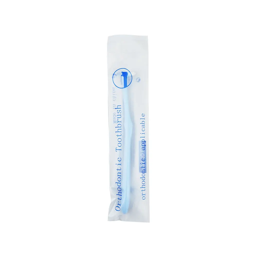 4pcs Orthodontic Single Head Interdental Brush Toothbrush Small Head Soft Hair Correction Teeth Braces Oral Care Dental Floss