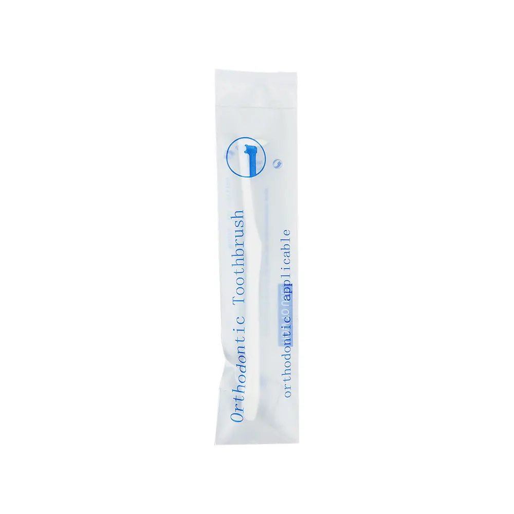 4pcs Orthodontic Single Head Interdental Brush Toothbrush Small Head Soft Hair Correction Teeth Braces Oral Care Dental Floss