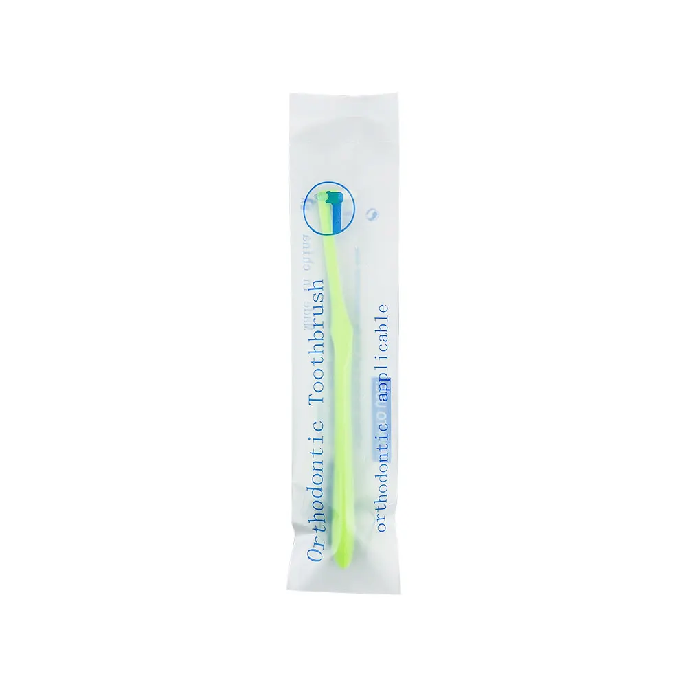 4pcs Orthodontic Single Head Interdental Brush Toothbrush Small Head Soft Hair Correction Teeth Braces Oral Care Dental Floss