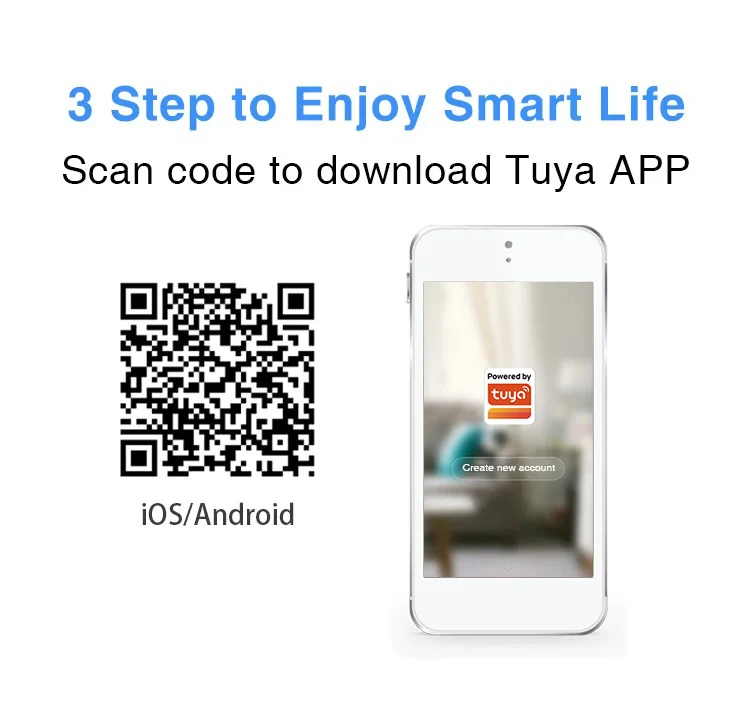 Tuya WiFi Smart PIR Motion Detection Sensor Security Burglar Alarm Sensor Smart Life App Control Support Alexa Google Home