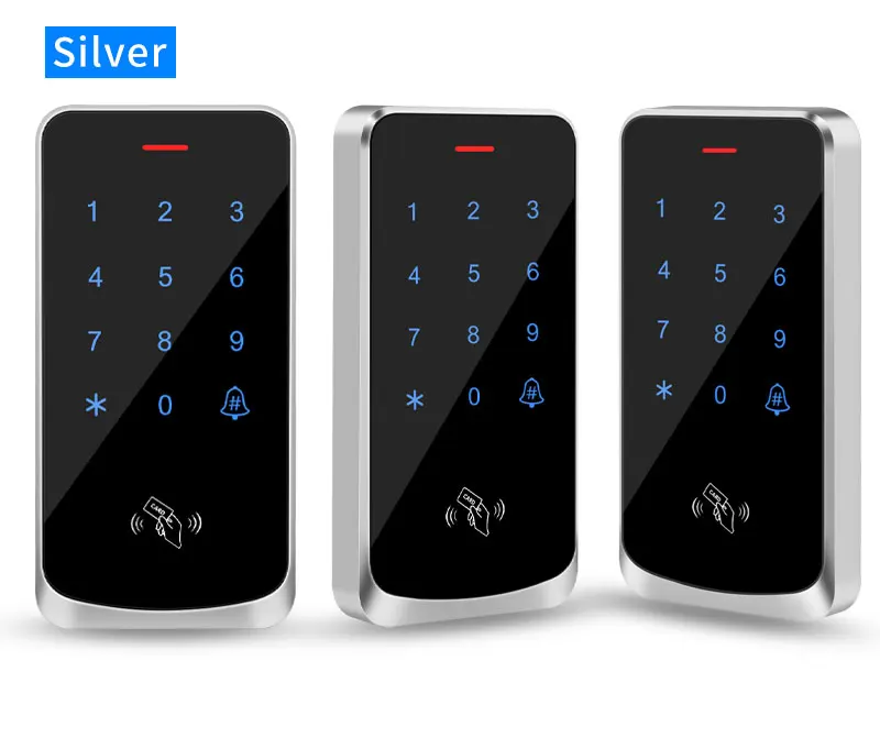 IP68 Waterproof Touch Backlight Access Control Keyboard RFID 125KHz EM Outdoor Access Keypad Door Lock Opener Wiegand Reader