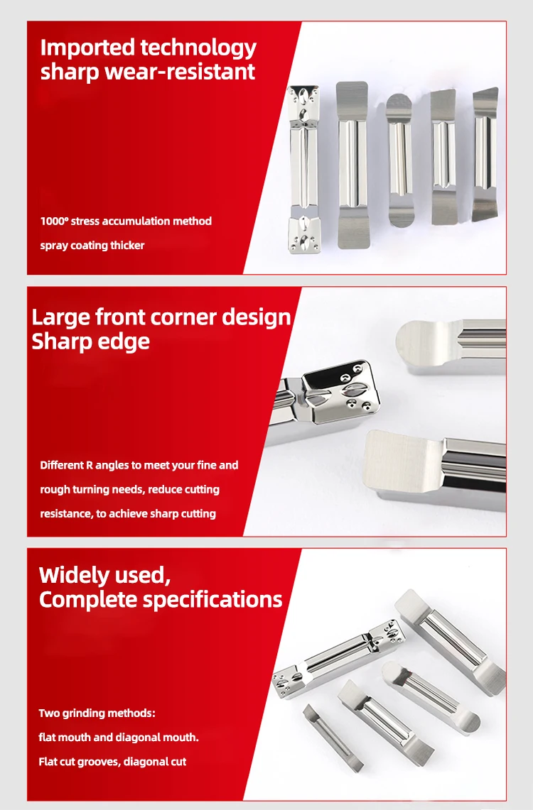 Kakarot Aluminum Insert MGMN150-G MGMN200-G MGMN250-G MGMN300-M MGMN400-M MGNMN500-M Turning Tools For Grooving Insert CNC Lathe