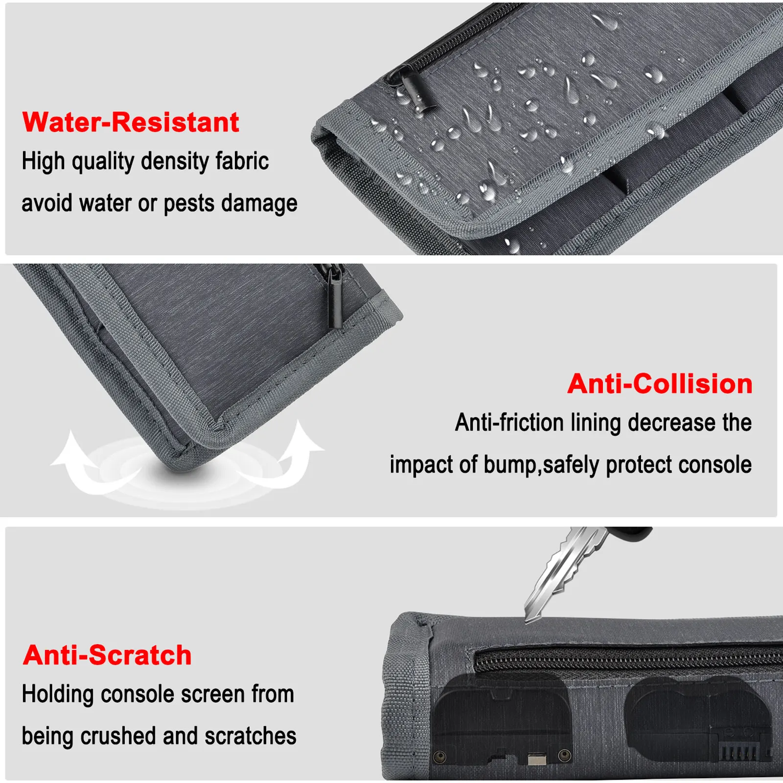 Battery Holder Case, Camera Battery Storage Bag for Canon LP-E6 Nikon EN-EL15 Sony NP-FW50 NP-F550 AA AAA Battery
