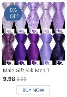 Male Gift Men Tie Set Purple Violet Solid Paisley Striped Wedding Business Tie for Man Necktie Handky Cufflinks Barry.Wang