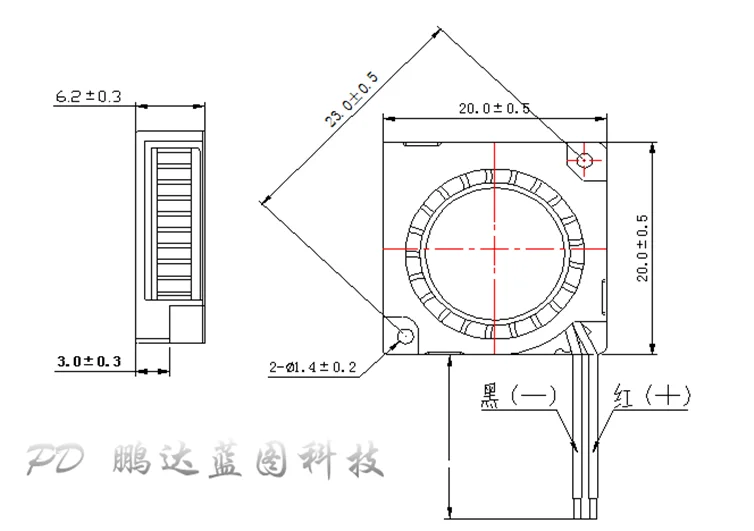 SUNON 2006 5V 2CM 20MM 20x20x6MM Blower Fan 10800RPM Ultrathin Fan Mini Laptop Fan 3wire FG MF20060V2-1C020-G99
