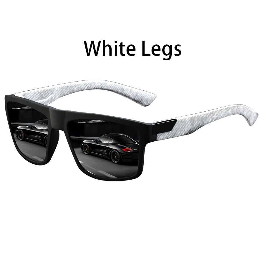 Fashion Square Vintage Sunglasses Men Women Retro Driving Fishing Luxury Brand Designer Sun Glasses Eyewear