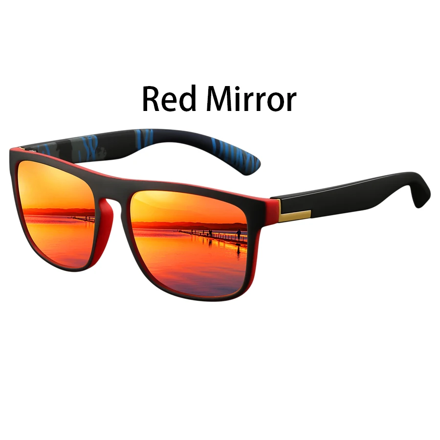 Fashion Square Vintage Sunglasses Men Women Retro Driving Fishing Luxury Brand Designer Sun Glasses Eyewear