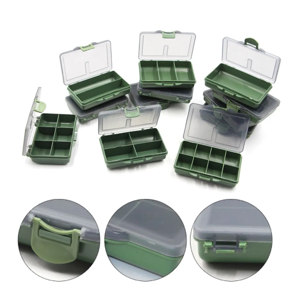Bait Fishing Box Pp Tackle 1-8 105*65*24mm Box Boxes Carp Compartments Fishing Storage System Durable Hot Sale