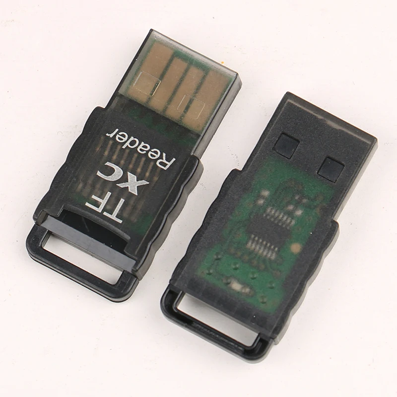 Send Random USB 2.0 Card Reader Micro SD TF Memory Cardreader Adapter For Computer
