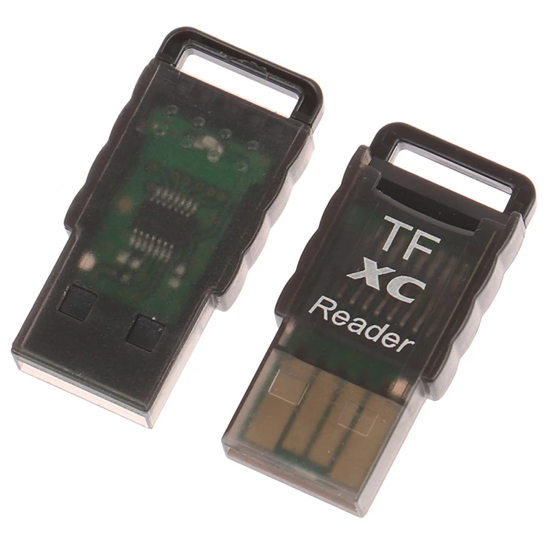 Send Random USB 2.0 Card Reader Micro SD TF Memory Cardreader Adapter For Computer