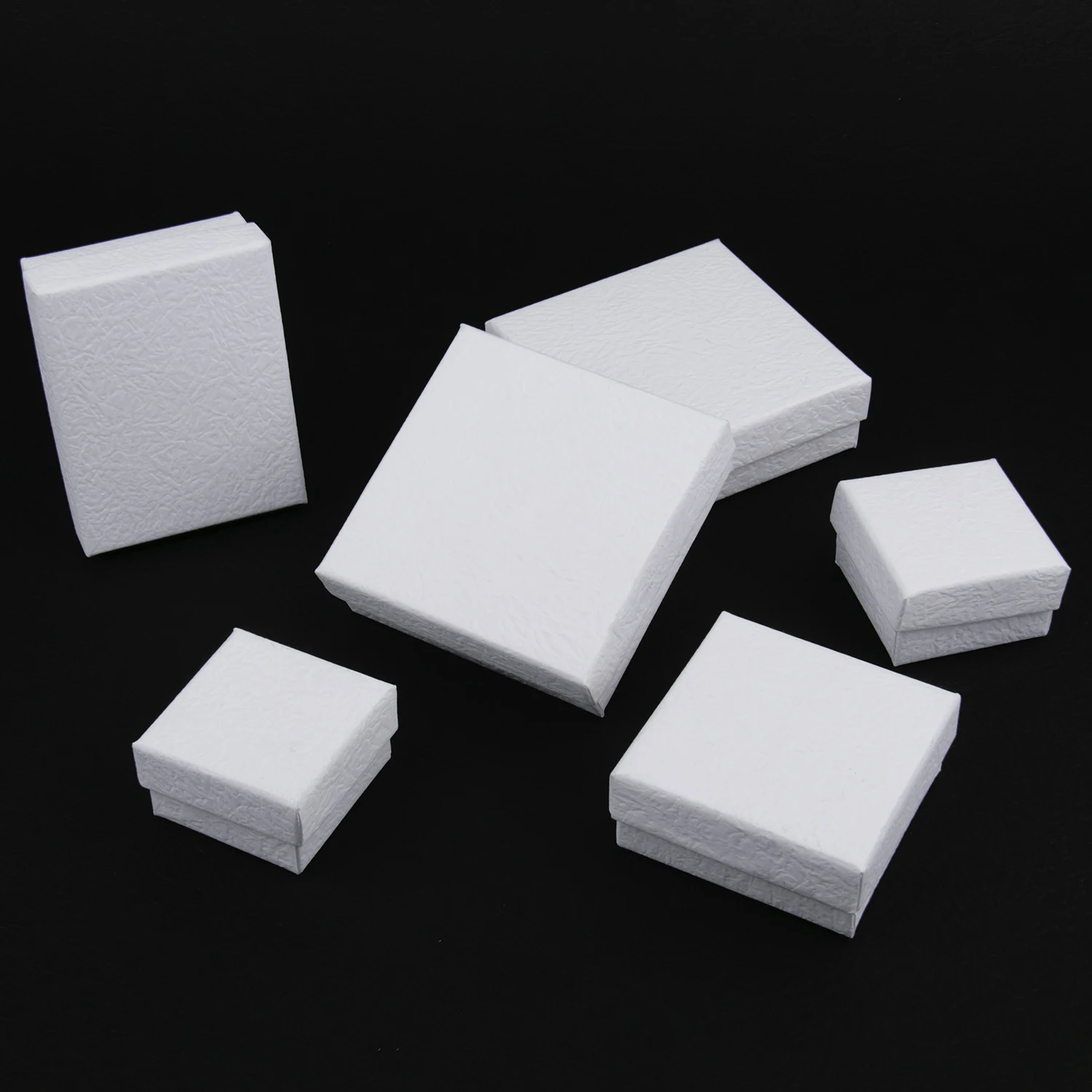 1PCS Frosted White Jewelry Packing Carton Box Handsbag Fashion Holder Packaging Box Jewellery Organizer Storage Gift Box