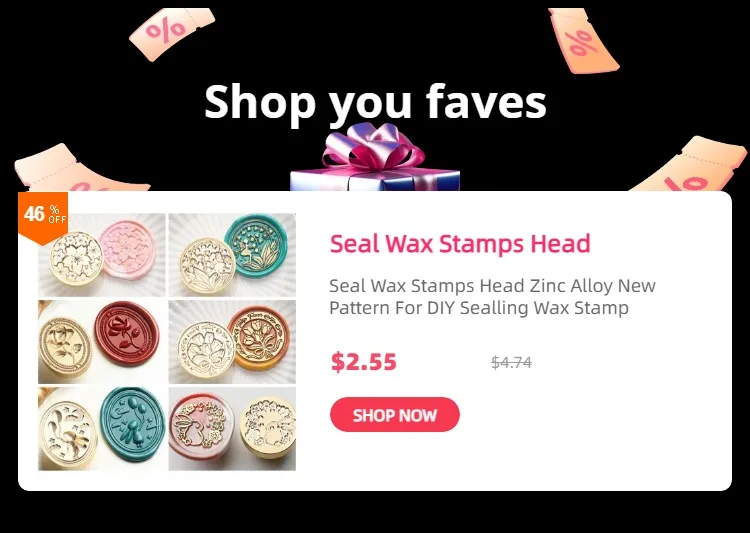100/10PCS Seal Wax Stamp Stickers Self Adhesive Double Sided Round Circle Discs For Wax Sealing Stamp Candle Wick Making