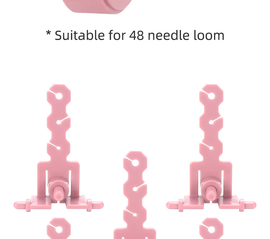 Sentro Knitting Machine Original Parts/Accessories Replacement Crank/Handle, Tensioner, Red and White Hanging Needle, Counter