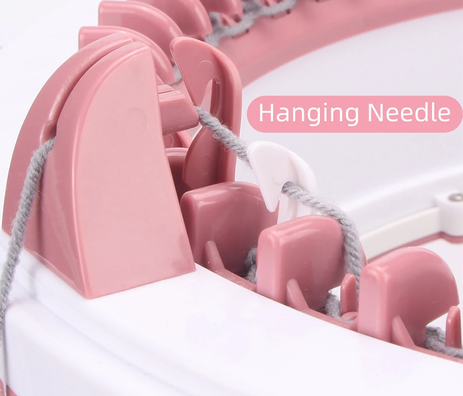 Sentro Knitting Machine Original Parts/Accessories Replacement Crank/Handle, Tensioner, Red and White Hanging Needle, Counter
