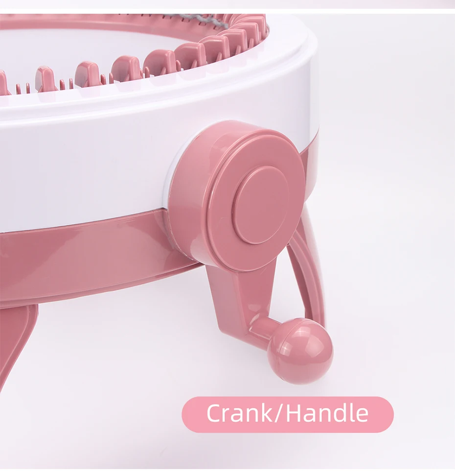 Sentro Knitting Machine Original Parts/Accessories Replacement Crank/Handle, Tensioner, Red and White Hanging Needle, Counter