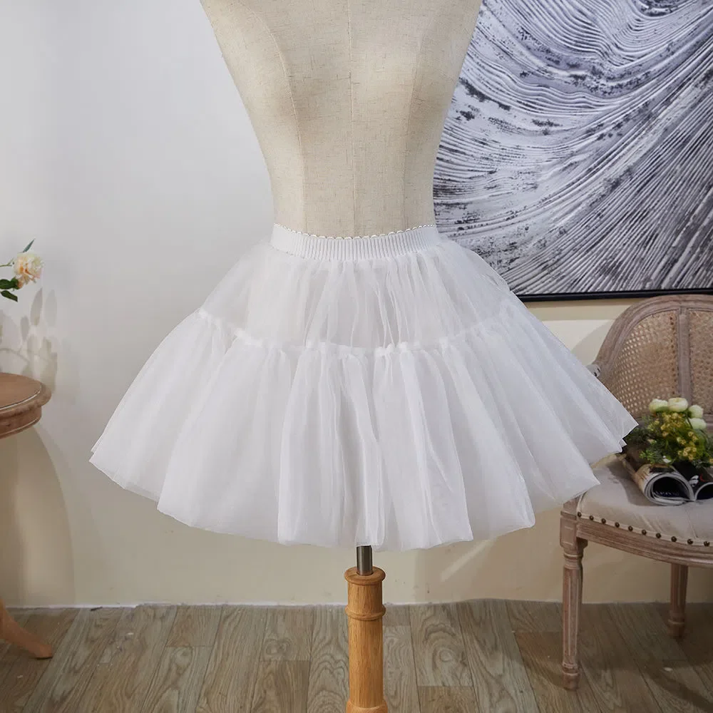 35Cm Underskirt Black Petticoat Lolita Soft Yarn Boneless Skirt Support Daily Cosplay Violence Carmen Soft Korea Japan