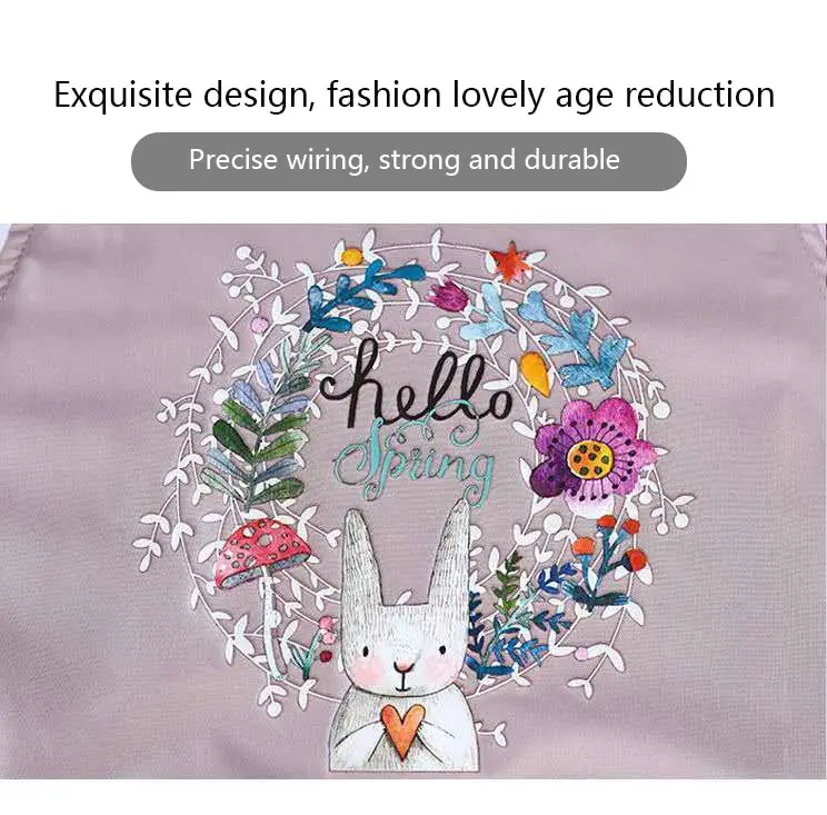 Hand-wiping Kitchen Household Cooking Apron Oil-proof Waterproof Men Women Adult Waist Fashion Coffee Overalls Wipe Hand Apron