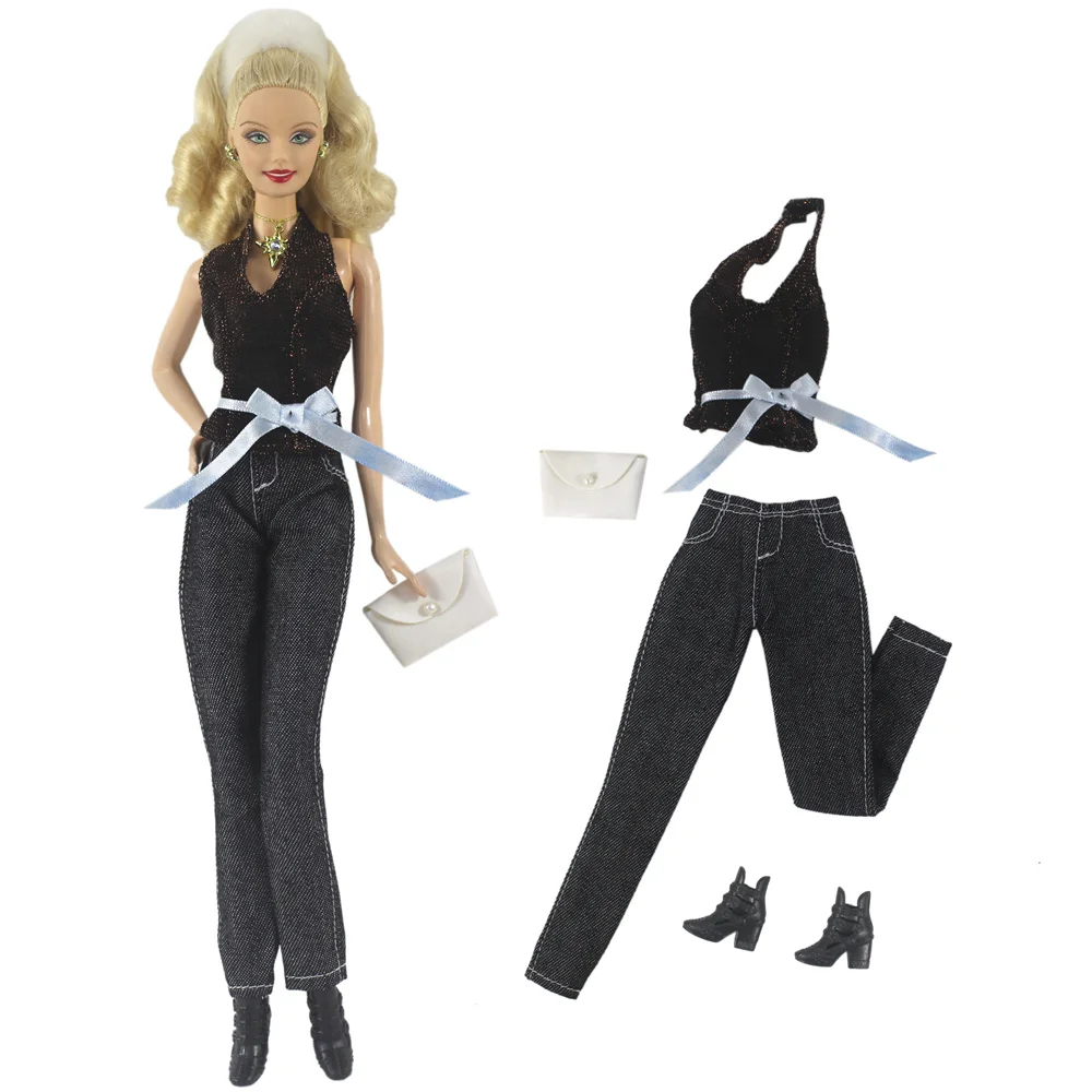1 Set Doll Clothes 1:6 Scale Dress Outfit for 11.5 Inch 30cm Doll Many Style for Choice Gifts for Girls Doll Accessories #6