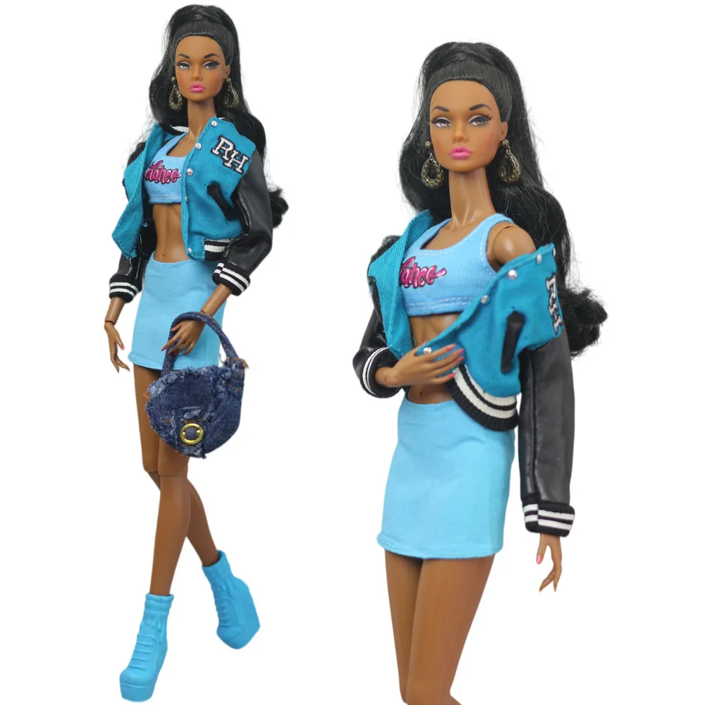 1 Set Doll Clothes 1:6 Scale Dress Outfit for 11.5 Inch 30cm Doll Many Style for Choice Gifts for Girls Doll Accessories #6