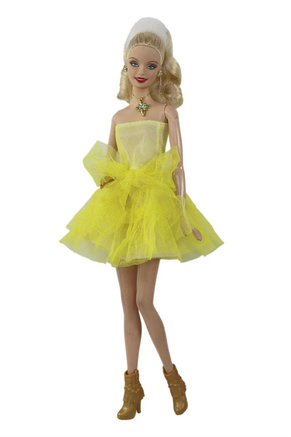1 Set Doll Clothes 1:6 Scale Dress Outfit for 11.5 Inch 30cm Doll Many Style for Choice Gifts for Girls Doll Accessories #6