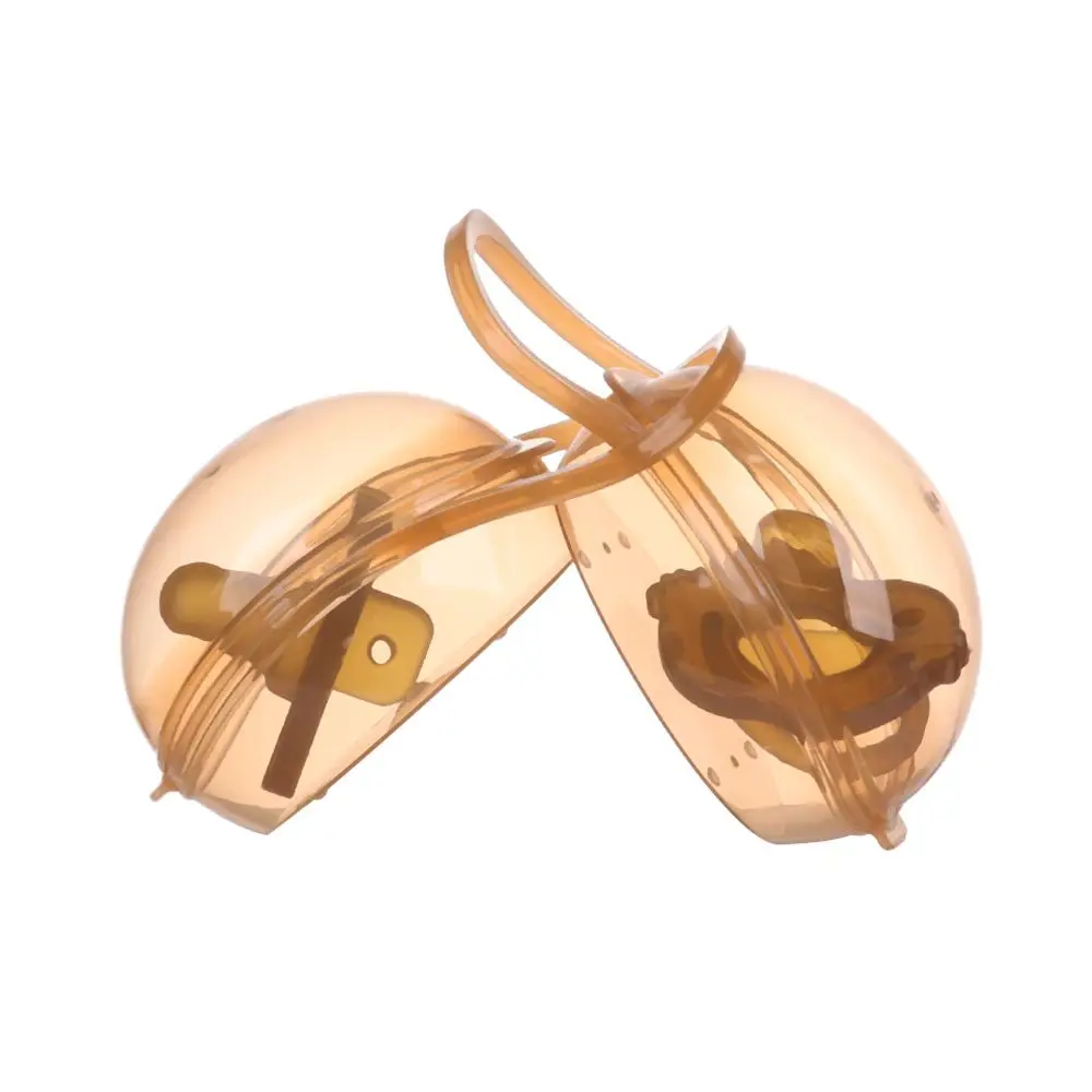 Lovely Newborn Baby Orthodontic Dummy Pacifier Transparent Infant Kids Food Grade Safety Silicone Teat Nipple Soother Pacifier