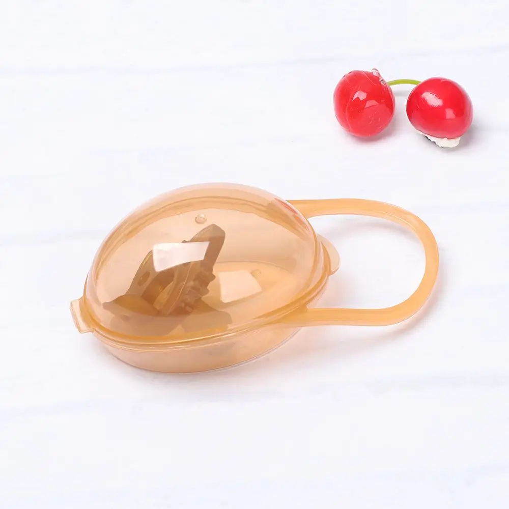 Lovely Newborn Baby Orthodontic Dummy Pacifier Transparent Infant Kids Food Grade Safety Silicone Teat Nipple Soother Pacifier