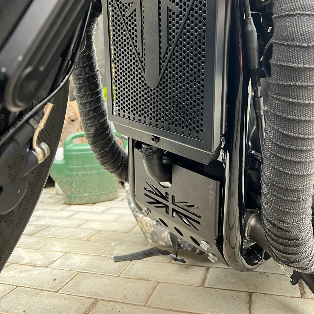 For TRIUMPH Bonneville Bobber Motorcycle Accessories Engine Protection Cover Chassis Under Guard Skid Plate Belly Pan Protector