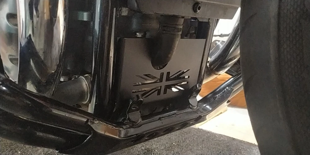 For TRIUMPH Bonneville Bobber Motorcycle Accessories Engine Protection Cover Chassis Under Guard Skid Plate Belly Pan Protector