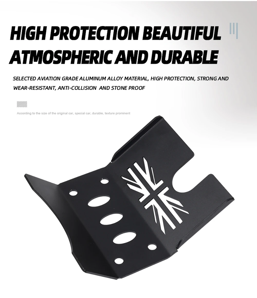 For TRIUMPH Bonneville Bobber Motorcycle Accessories Engine Protection Cover Chassis Under Guard Skid Plate Belly Pan Protector