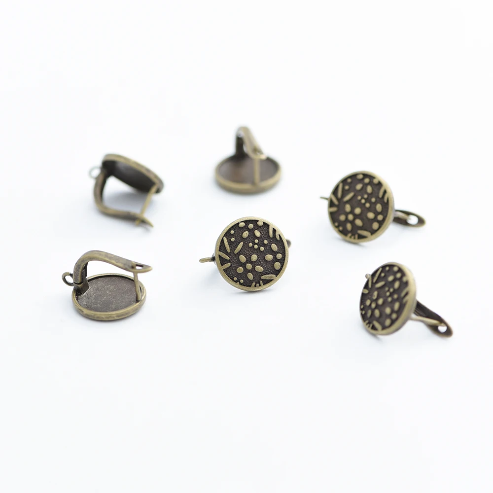 New Trendy Antique Bronze Hook Earrings Accessories Fashion Jewelry For Women  Making DIY Handmade Earrings Clasps Eawires