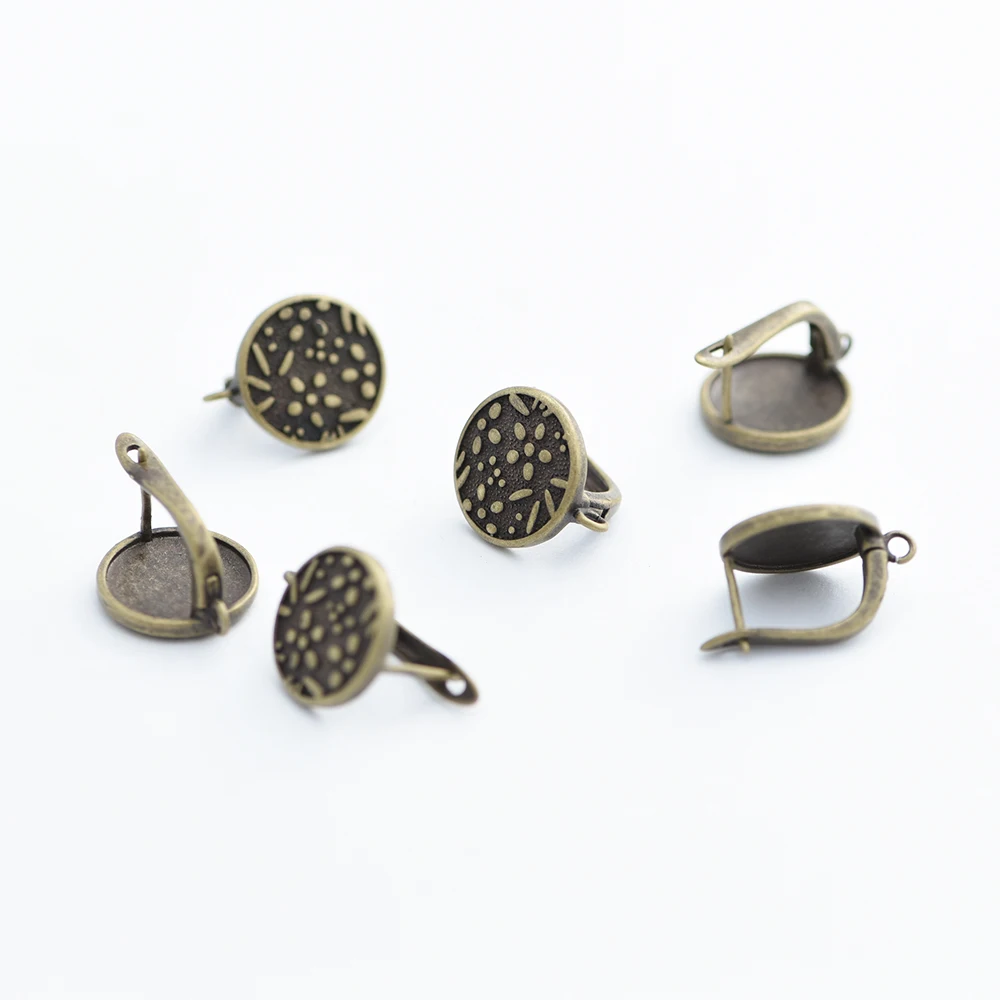 New Trendy Antique Bronze Hook Earrings Accessories Fashion Jewelry For Women  Making DIY Handmade Earrings Clasps Eawires